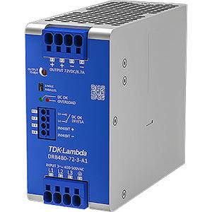 TDK DRB480-72-3-A1 DIN-rail netvoeding 56 V/DC 20 A 960 W Aantal uitgangen: 1 x Inhoud: 1 stuk(s)