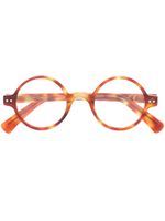 Epos lunettes de vue Palladio à monture ronde - Marron