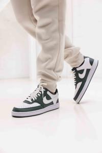 Nike Court Vision Low Sneakers Dames Groen/Wit - Maat 38.5 - Kleur: WitGroen | Soccerfanshop
