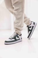 Nike Court Vision Low Sneakers Dames Groen/Wit - Maat 38 - Kleur: WitGroen | Soccerfanshop