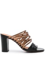 Chie Mihara mules Bisu 90 mm en cuir - Noir - thumbnail