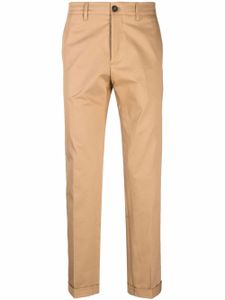 Golden Goose pantalon chino slim à plis marqués - Tons neutres