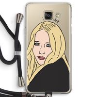 Mary Kate: Samsung Galaxy A5 (2016) Transparant Hoesje met koord