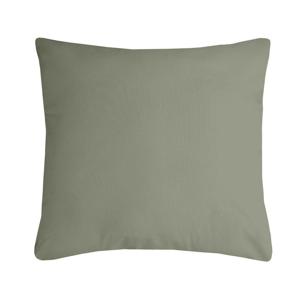 Stof Textile sierkussen Nelson - groen - 60 x 60 cm - bank kussens - polyester