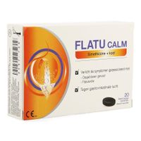 Flatu Calm Opgeblazen Gevoel en Winderigheid 20 Tabletten