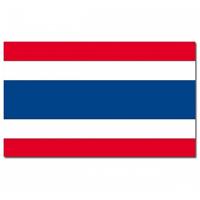 Vlag Thailand - 90 x 150 cm - Thaise Vlag - Thailand