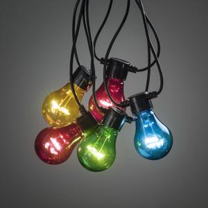 KonstSmide Partylight lichtsnoer met 20 gekleurde lampjes 2379-500