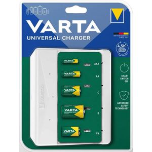 Varta Universal Charger batterij-oplader Huishoudelijke batterij AC
