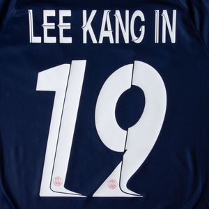 Lee Kang In 19 (Officiële Paris Saint Germain Cup Bedrukking 2023-2024)