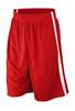 SALE! SPIRO RT279 Men´s Basketball Quick Dry Short - Red/White - Maat M