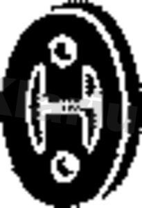Uitlaatrubber 420534