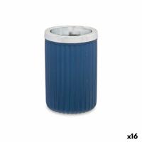 Glas Berilo 3436-5 Blauw Plastic 7,5 x 11,5 x 7,5 cm (16 Stuks)