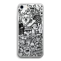 Vexx Black Mixtape: iPhone SE 2020 Transparant Hoesje