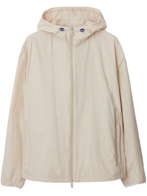 Burberry doudoune à motif Equestrian Knight - Tons neutres