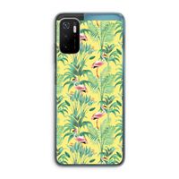 Flamingo party: Xiaomi Poco M3 Pro 5G Transparant Hoesje