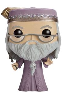 Harry Potter POP! Movies Vinyl Figure Dumbledore with Wand 9 cm