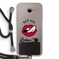 Badass Babes Club: Samsung Galaxy J4 Plus Transparant Hoesje met koord