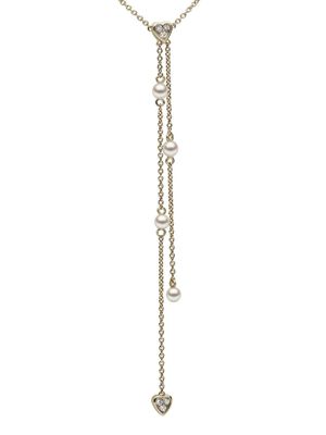 Yoko London collier à détails pendants - Or