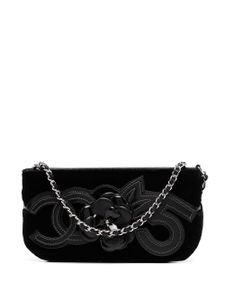 CHANEL Pre-Owned sac porté épaule Camélia No.5 (2006) - Noir