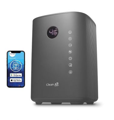 Clean Air OptimaCA-605T Luchtbevochtiger Grijs