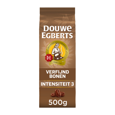 Douwe Egberts Verfijnd - Koffiebonen 500 GR Douwe Egberts Verfijnd - Koffiebonen 500 GR