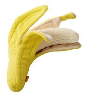 Haba banaan Biofino 16 cm geel - thumbnail