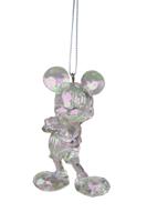 Ornament acryl mickey l8cm transparant Kurt S. Adler - Kurt s adler