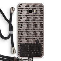 Crazy shapes: Samsung Galaxy J4 Plus Transparant Hoesje met koord