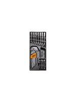 Beta Harde voorgevormde inzetbakken met assortiment gereedschap T48 - 024240048