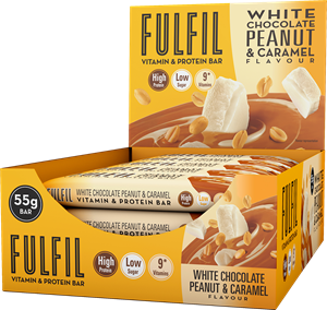 Fulfil Vitamin & Protein Bar White Peanut Caramel (15 x 55 g)