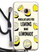 Lemonade: HTC U Play Transparant Hoesje met koord