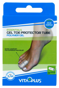 Vitaplus Essentials Gel Toe Protector Tube maat S/M