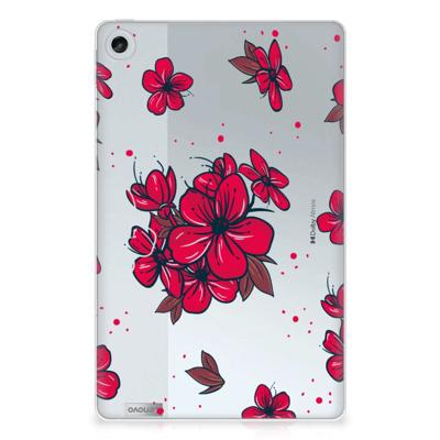 Lenovo Tab M10 Plus (3e generatie) | Siliconen hoesje | Blossom Red