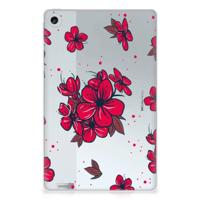 Lenovo Tab M10 Plus (3e generatie) | Siliconen hoesje | Blossom Red