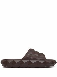 Valentino Garavani claquettes Roman Stud - Marron