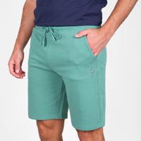 Heren Sweatshort Nes | Middengroen
