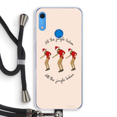 Jingle Ladies: Huawei Y6s Transparant Hoesje met koord