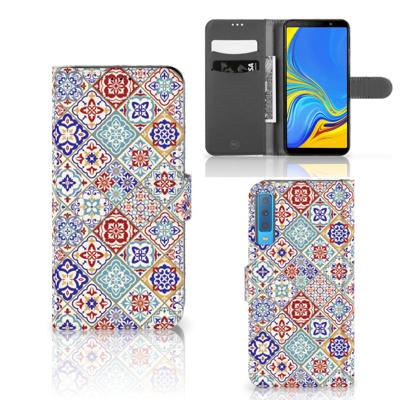 Samsung Galaxy A7 (2018) | Bookcase | Tiles Color