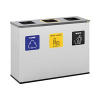 Abfalleimer - 180 L - 3 Fächer Abfalleimer - 180 L - 3 Fächer