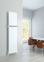 Eastbrook Guardia handdoekbeugel verticale radiator 37.5cm chroom