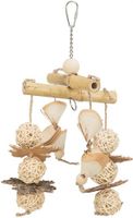 Trixie natuurspeelgoed bamboe/rotan/hout (31 CM) - thumbnail