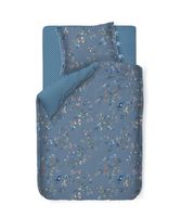 Pip Studio Kawai Flower Kussensloop Blauw 60 x 70 cm - thumbnail