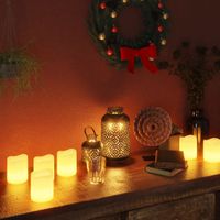VidaXL Kaarsen 24 st led warmwit