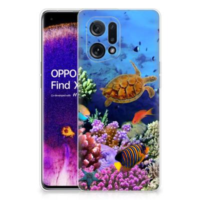 OPPO Find X5 | TPU Hoesje | Vissen