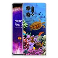 OPPO Find X5 | TPU Hoesje | Vissen