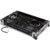 Odyssey FZDDJFLX10CW 1U flightcase met wieltjes voor Pioneer DDJ-FLX10