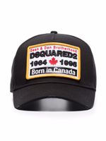 DSQUARED2 casquette Born in Canada - Noir - thumbnail