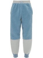 JW Anderson colour-block track pants - Bleu - thumbnail