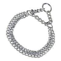 Hondenhalsband Hs Sprenger Zilverkleurig 2 mm Dubbel Schakels 50 cm