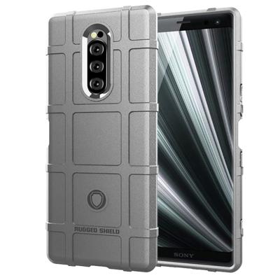 Volledige dekking schokbestendig TPU Case voor Sony Xperia XZ4/Xperia 1 (grijs)